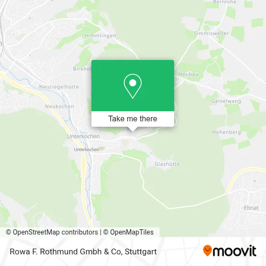 Rowa F. Rothmund Gmbh & Co map
