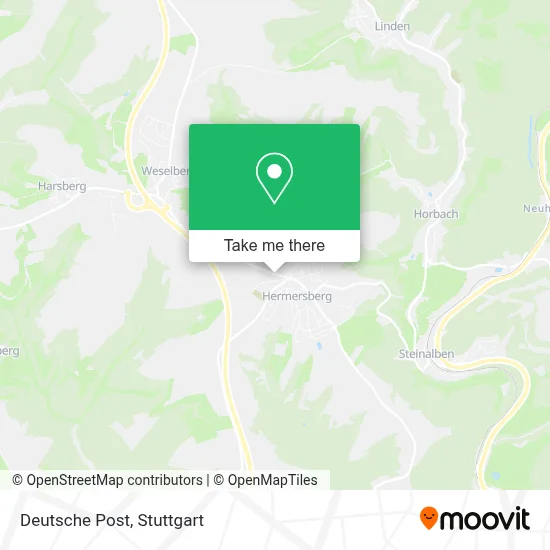 Deutsche Post map