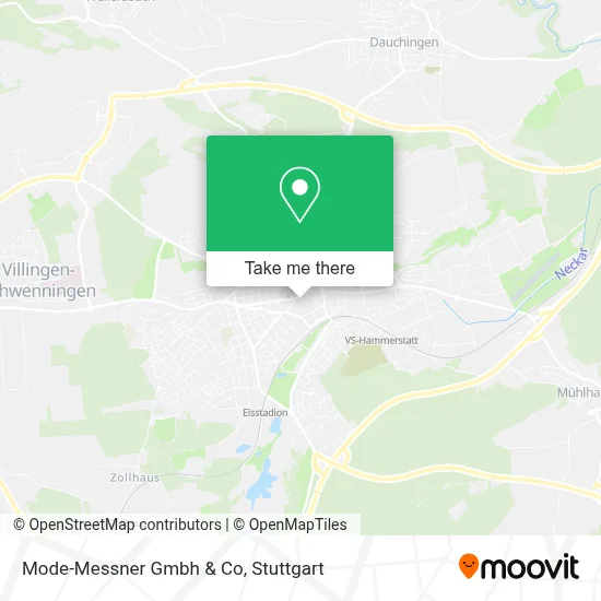 Mode-Messner Gmbh & Co map