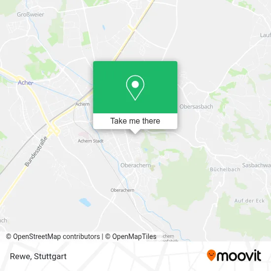 Rewe map