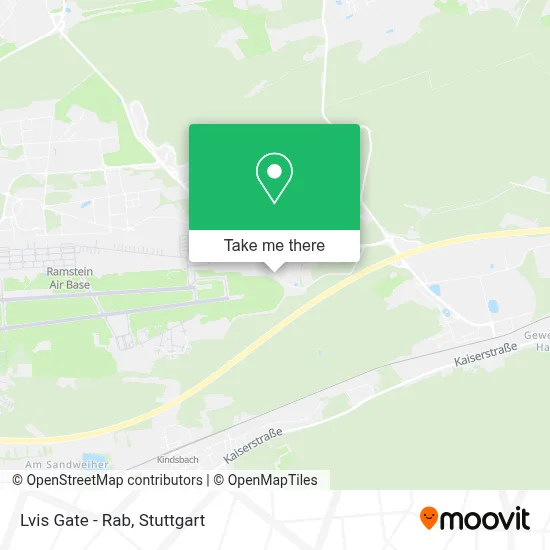 Lvis Gate - Rab map