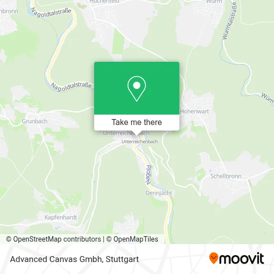 Advanced Canvas Gmbh map
