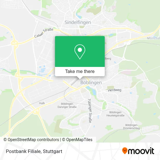 Postbank Filiale map
