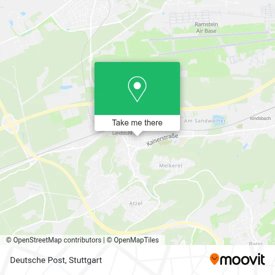 Deutsche Post map