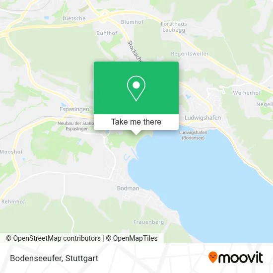 Bodenseeufer map