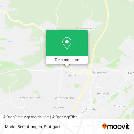 Model Bestattungen map