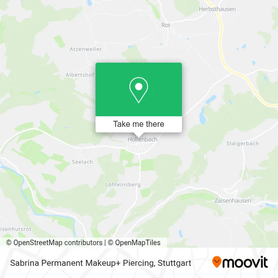 Sabrina Permanent Makeup+ Piercing map
