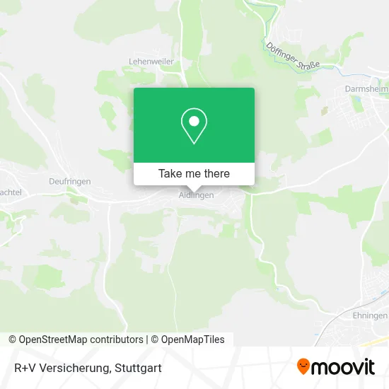 R+V Versicherung map