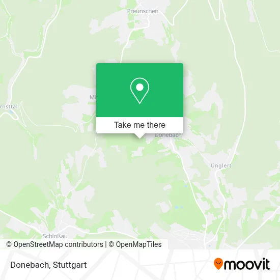 Donebach map