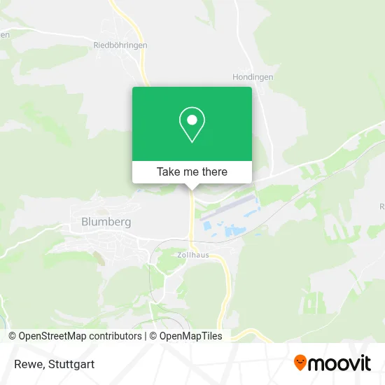Rewe map