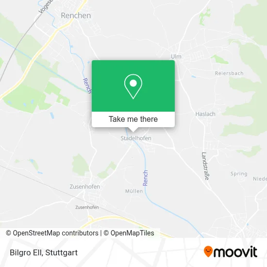 Bilgro Ell map
