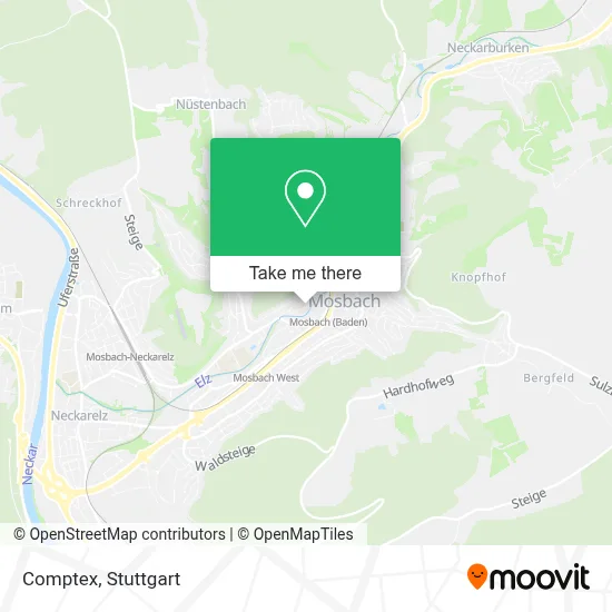 Comptex map