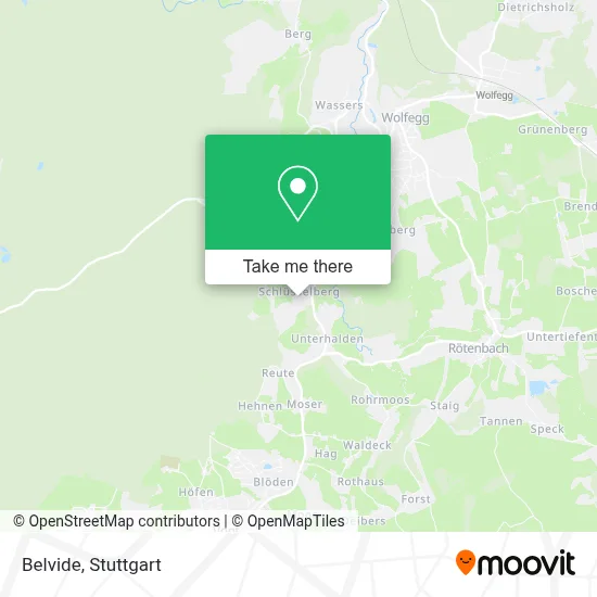 Belvide map