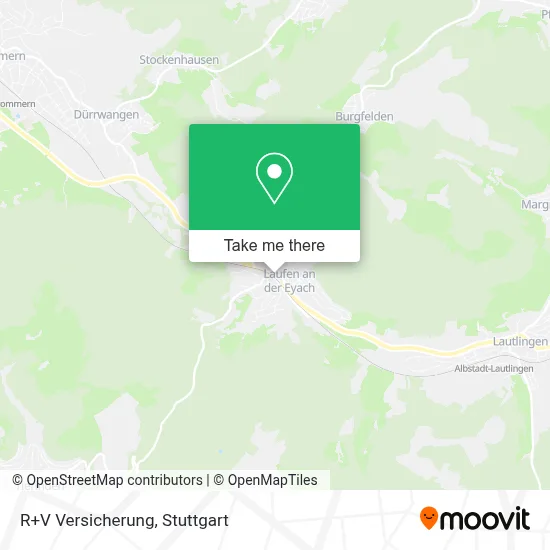 R+V Versicherung map