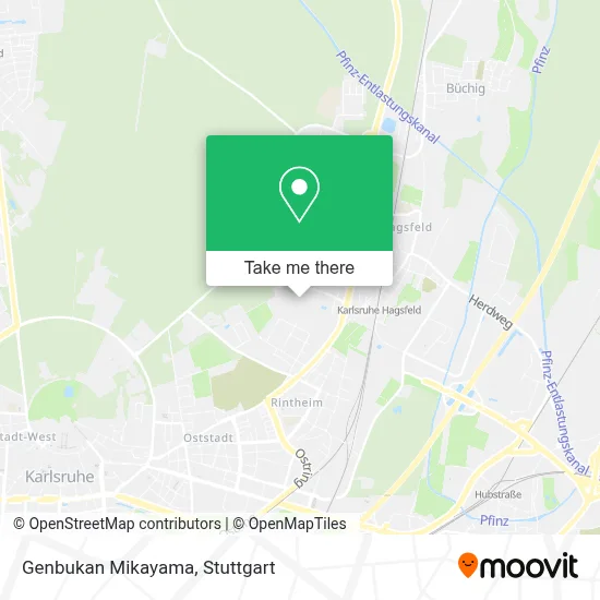 Genbukan Mikayama map