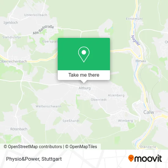 Physio&Power map