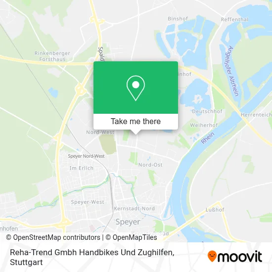 Reha-Trend Gmbh Handbikes Und Zughilfen map