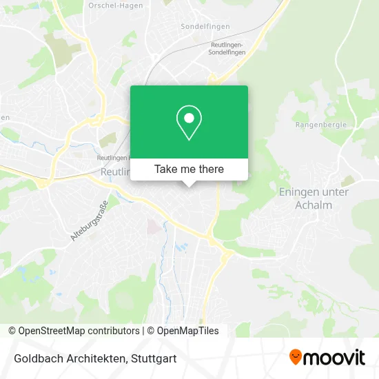 Goldbach Architekten map