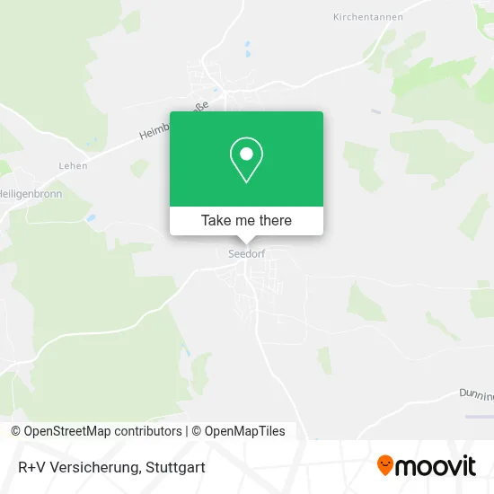 R+V Versicherung map