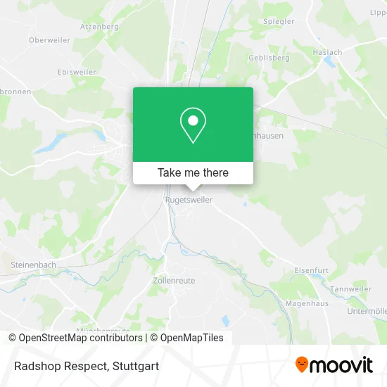 Radshop Respect map