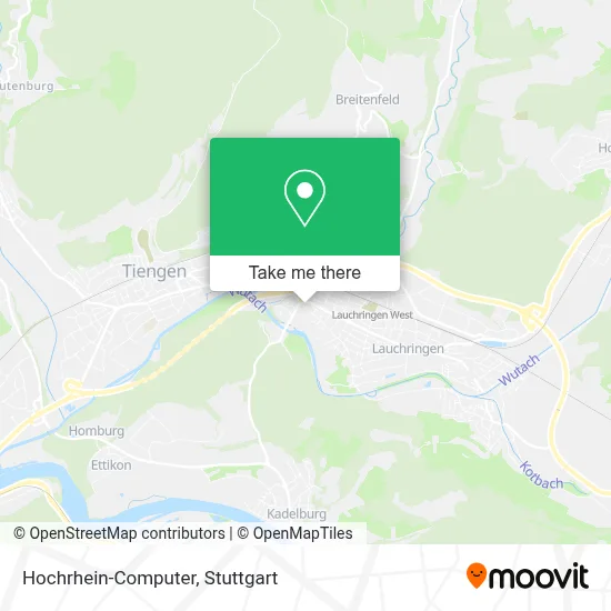 Hochrhein-Computer map