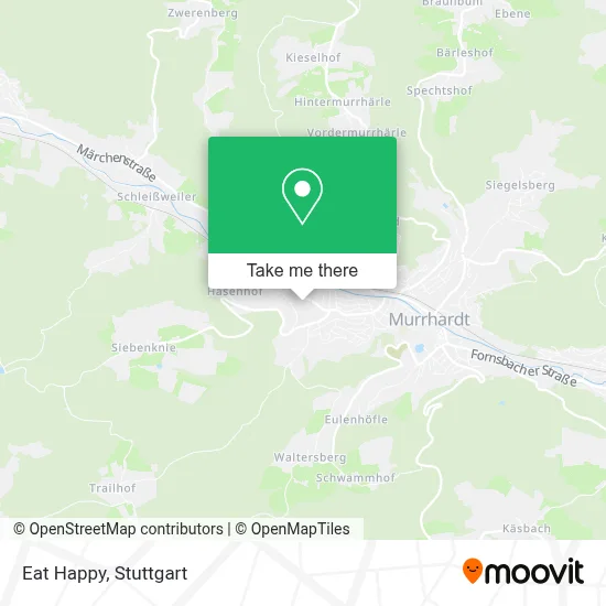 Eat Happy map