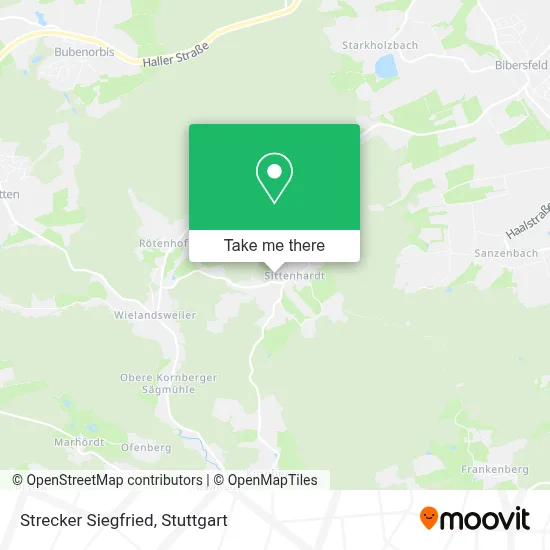 Strecker Siegfried map