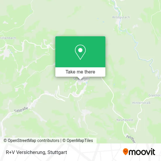 R+V Versicherung map