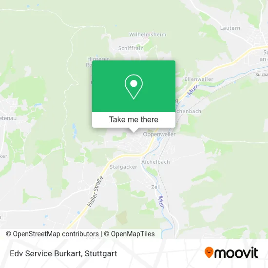 Edv Service Burkart map