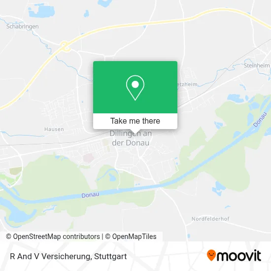 R And V Versicherung map