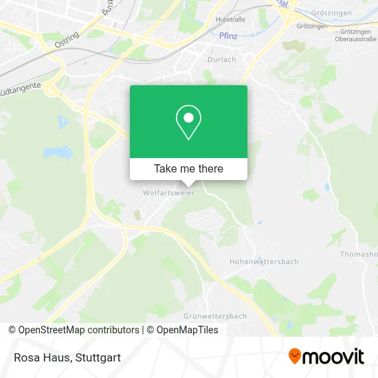 Rosa Haus map