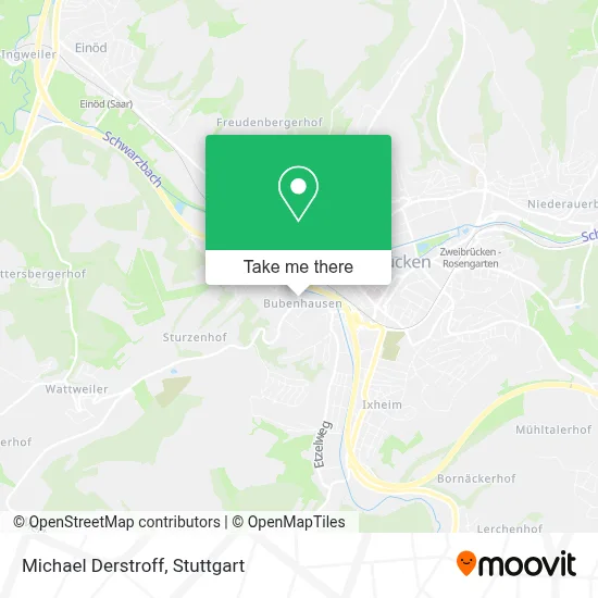 Michael Derstroff map
