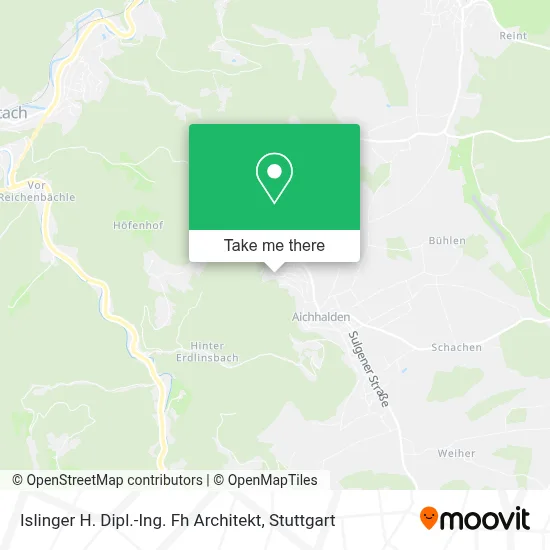 Islinger H. Dipl.-Ing. Fh Architekt map
