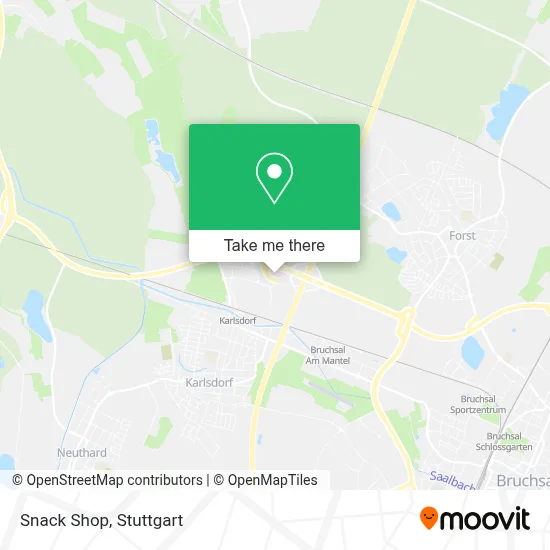 Snack Shop map