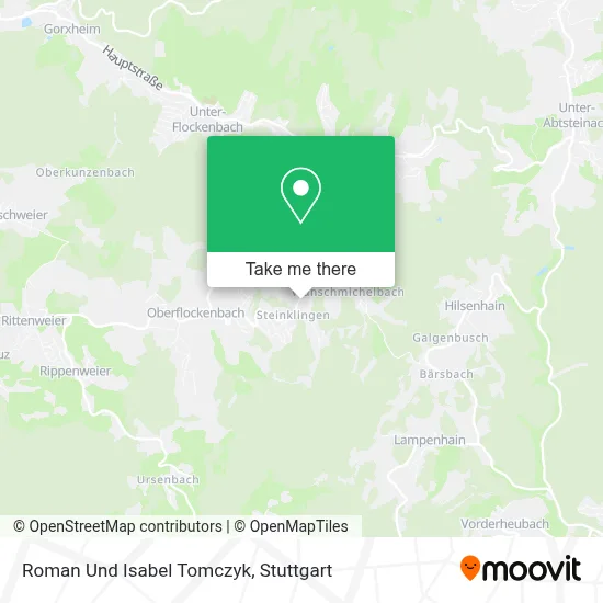 Roman Und Isabel Tomczyk map