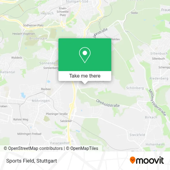 Sports Field map