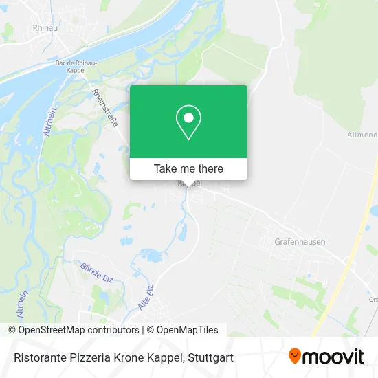 Ristorante Pizzeria Krone Kappel map
