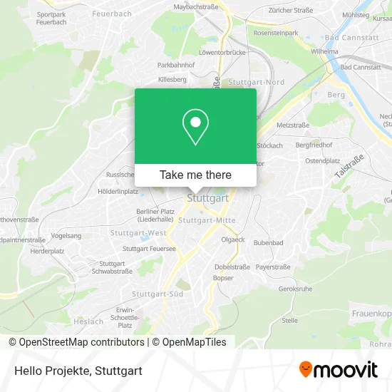 Hello Projekte map