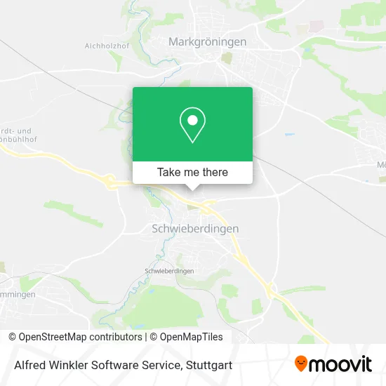 Alfred Winkler Software Service map