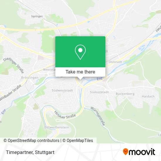 Timepartner map