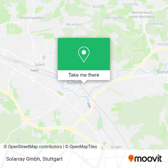 Solarray Gmbh map