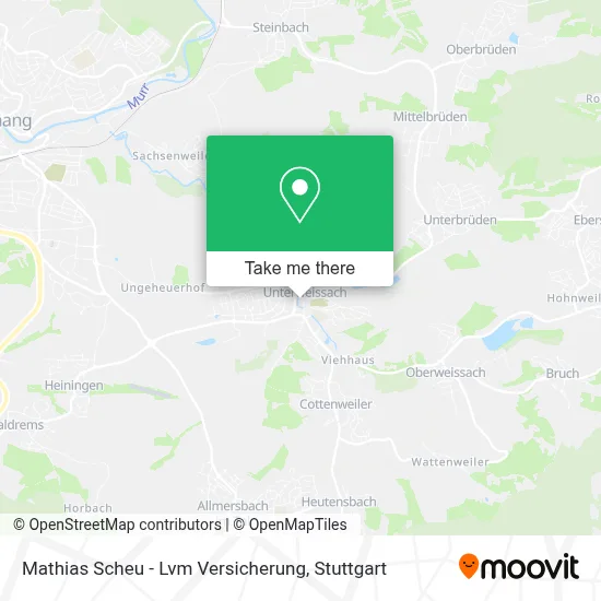 Mathias Scheu - Lvm Versicherung map
