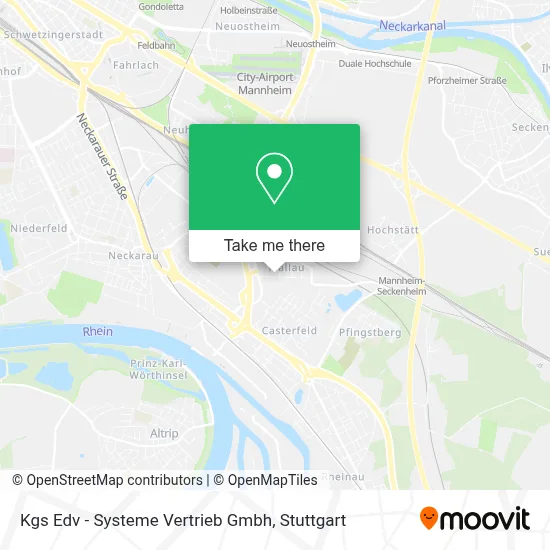 Kgs Edv - Systeme Vertrieb Gmbh map