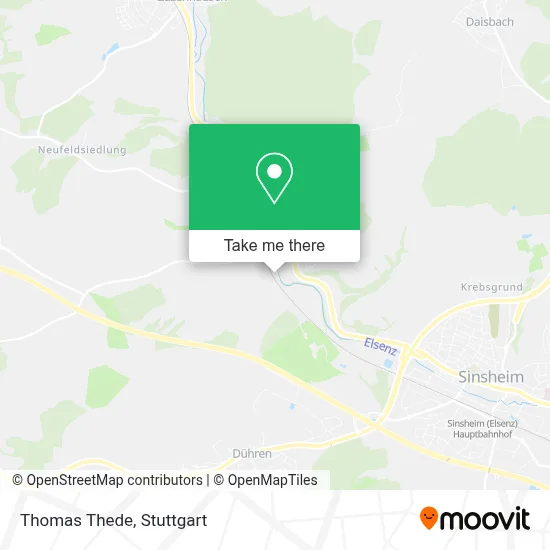 Thomas Thede map