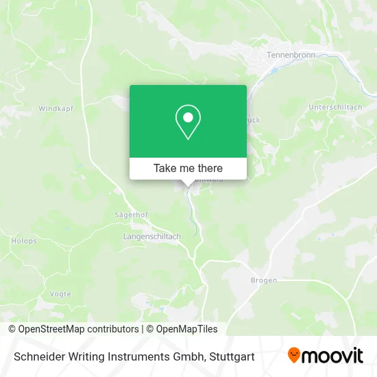 Schneider Writing Instruments Gmbh map
