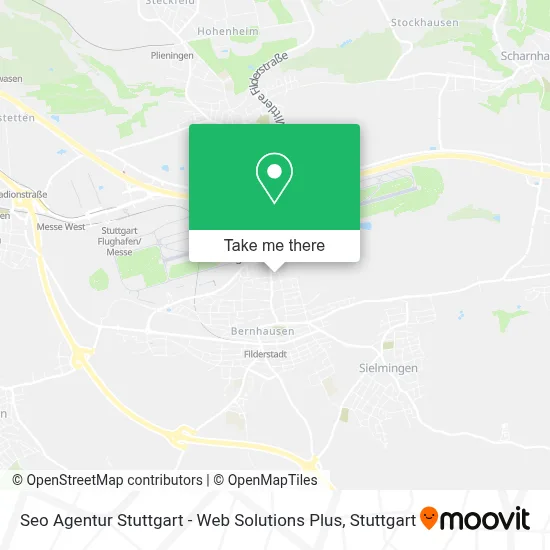 Seo Agentur Stuttgart - Web Solutions Plus map