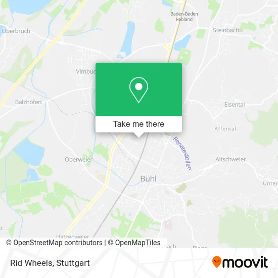 Rid Wheels map