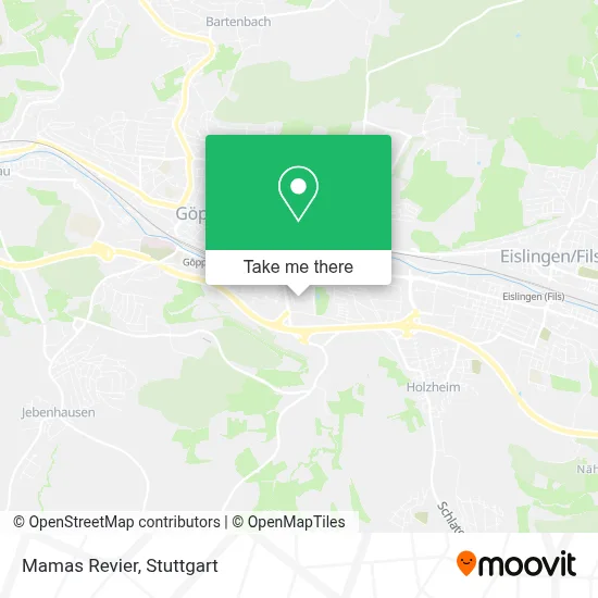 Mamas Revier map