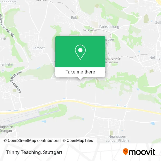 Trinity Teaching map