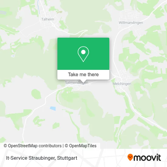 It-Service Straubinger map